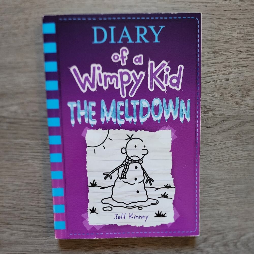 Diary of A Wimpy Kid The Meltdown Children's Illustrated Fiction Chapter Book